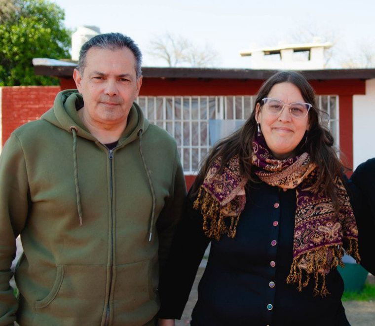 Lista CREO - SUTE. Virginia Pescarmona y Rubén Atencio. 