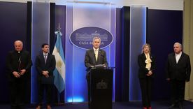 Pablo Quirno y Alejandra Monteoliva encabezaron la conferencia de prensa Pablo Quirno y Alejandra Monteoliva encabezaron la conferencia de prensa