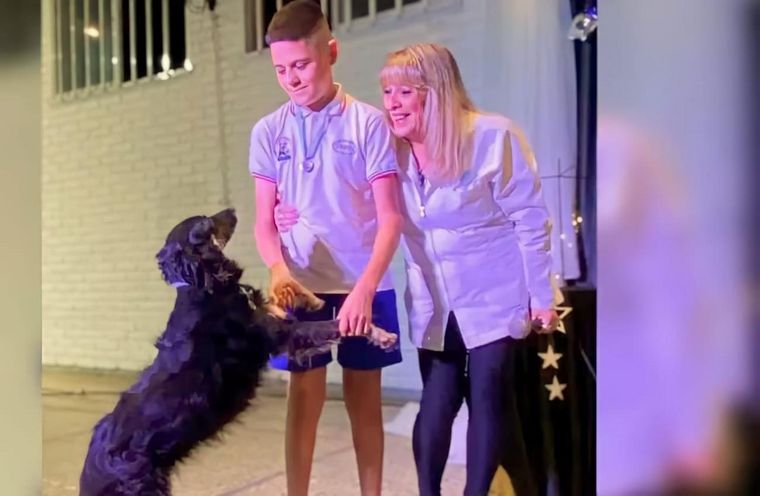 El acto de egreso fue en la localidad de Brinkmann, a 272 kilómetros de la capital de la provincia de Córdoba Foto: El Doce