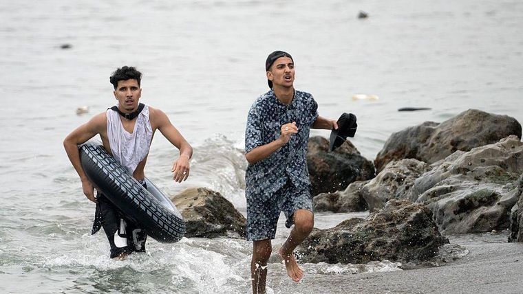Ceuta es un pequeño enclave de 20 kilómetros cuadrados y una de las dos únicas fronteras terrestres entre la Unión Europea y el continente africano.