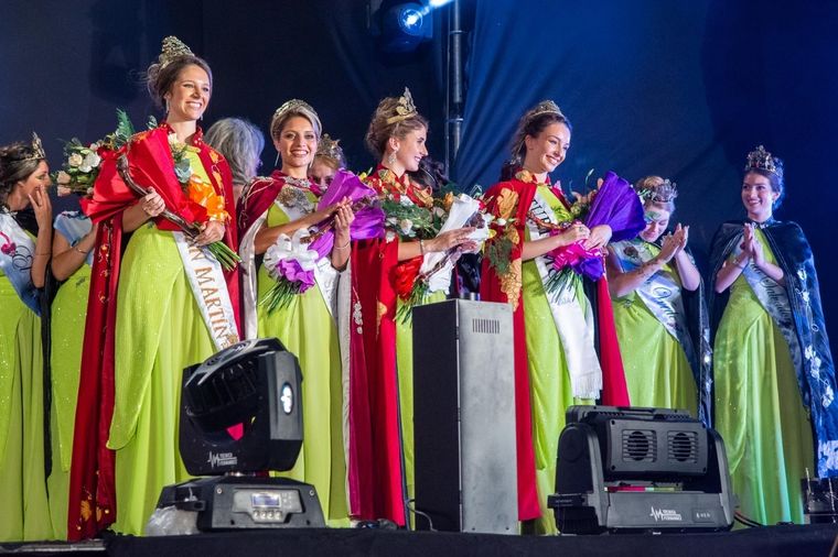 La coronación de la reina Candela Díaz Magistretti, la soberana de San Martín 2024.