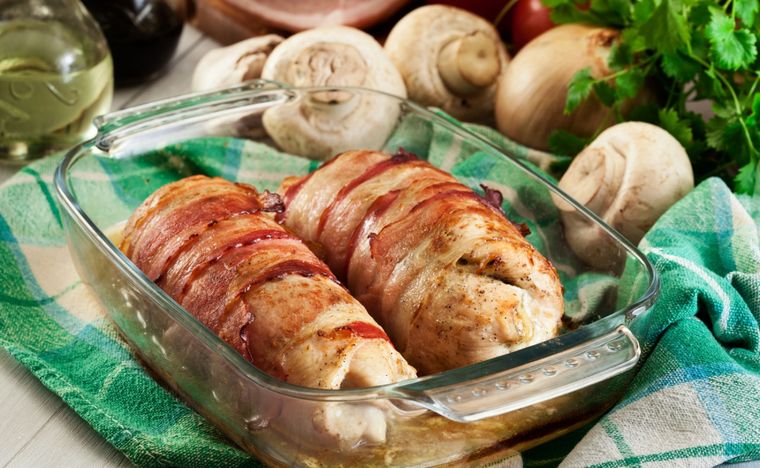 Arrollado de pollo Una receta simple y deliciosa para hacer en minutos. Foto: Shutterstock