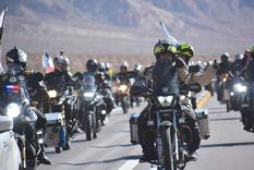 Mendoza recibirá la novena edición del Encuentro Internacional de Mototurismo Cristo Redentor. Foto: Federación Mendocina de Motociclismo Deportivo