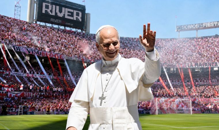 El papa León XIV analiza la posibilidad de dar una misa en el estadio Monumental de River Plate. El papa León XIV analiza la posibilidad de dar una misa en el estadio Monumental de River Plate.