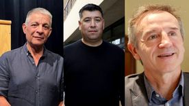 El nuevo triunvirato de la CGT está compuesto por Jorge Sola (Seguro), Cristian Jerónimo (Vidrio) y Octavio Arguello (Camioneros). El nuevo triunvirato de la CGT está compuesto por Jorge Sola (Seguro), Cristian Jerónimo (Vidrio) y Octavio Arguello (Camioneros).