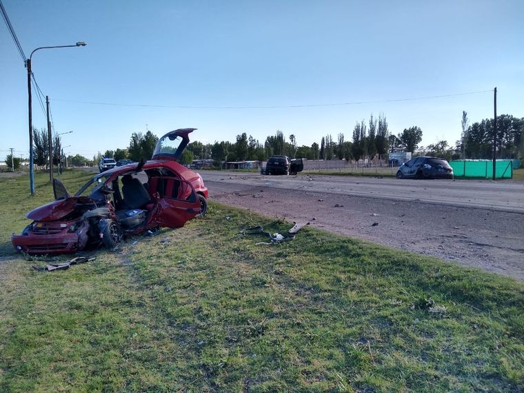 El conductor del Suzuki Fun murió tras ser impactado de frente por otro vehículo