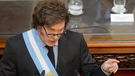 El presidente Javier Milei. Foto: EFE