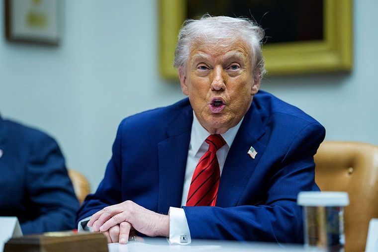Trump confirmó que sus fuerzas militares incautaron el buque.