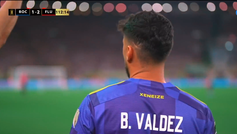 El paraguayo ingresó en la recta final del alargue ante Fluminense.