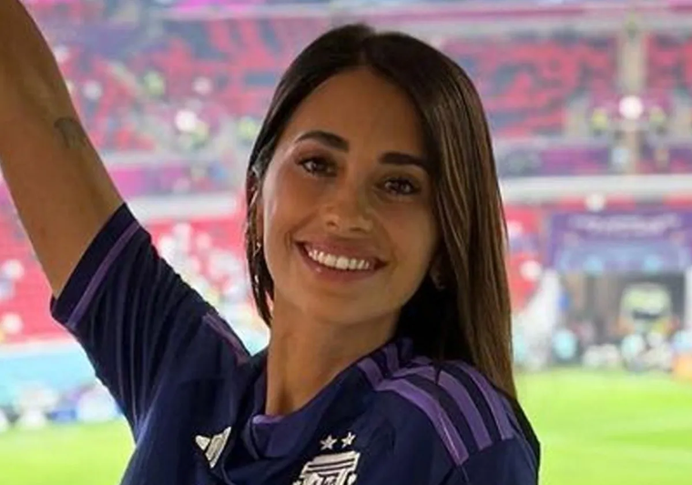 Antonela Roccuzzo es muy querida en la intimidad de la Selección argentina Foto: Instagram