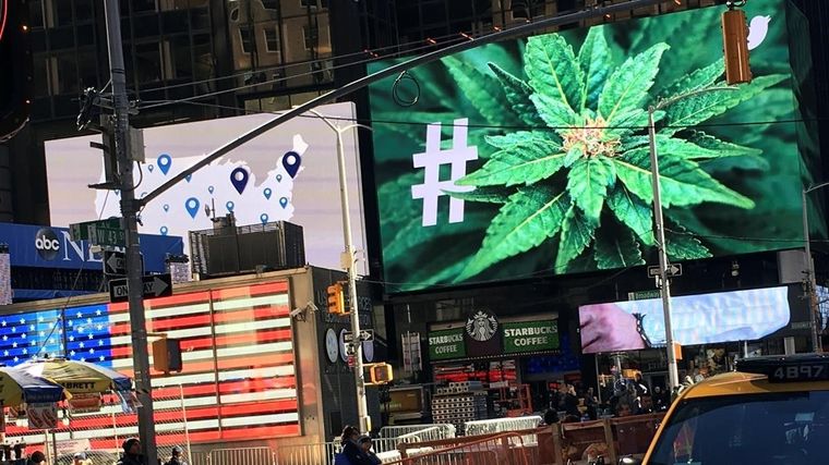 Nueva York aprobó el uso recreativo de marihuana Foto: El Periódico