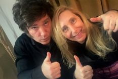 Javier Milei junto a su hermana, Karina. Foto: X de Javier Milei