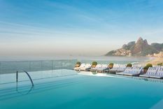 Este hotel ubicado frente a las playas de Ipanema es uno de los mejores del mundo Foto: Hotel Fasano Río de Janeiro