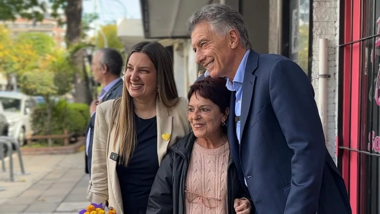 Mauricio Macri y Silvia Lospennato aceleran en el tramo final de la campaña porteña. Foto: Noticias Argentinas