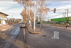El accidente se registró en la esquina de Alem y Sarmiento, en el departamento mendocino de Godoy Cruz.
