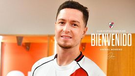Aníbal Moreno llegó a River de la mano de una historia conmovedora. Aníbal Moreno llegó a River de la mano de una historia conmovedora.