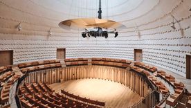 La Source Vive, en Évian-les-Bains, Francia, tiene 500 plazas y fue diseñada específicamente para la música de cámara.