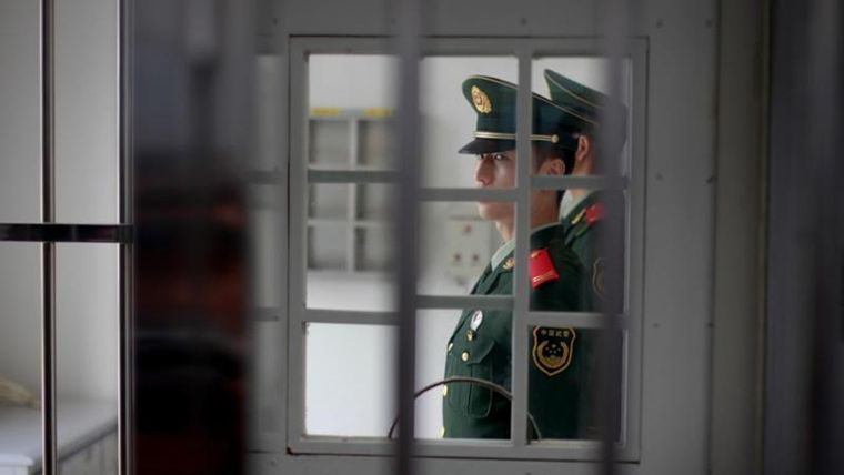 El australiano Matthew Radalj estuvo preso durante cinco años en un centro de detención de Pekín similar al de la imagen. Foto: EPA