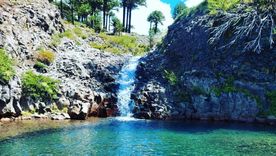 Este paisaje parece irreal por la hermosura que despliega Foto: @somos.caviahue