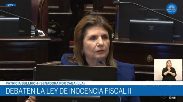 Captura de pantalla Senado 