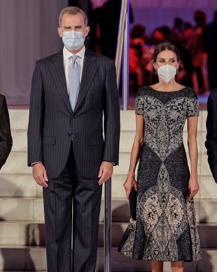 Felipe y Letizia. Foto: Instagram