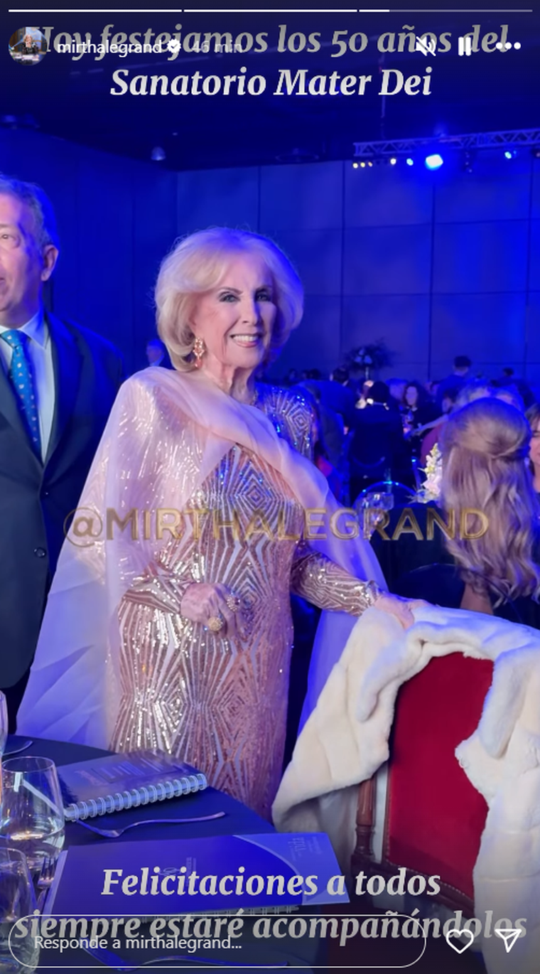 Foto: captura de pantalla Instagram/ @mirthalegrand. Foto: captura de pantalla Instagram/ @mirthalegrand.
