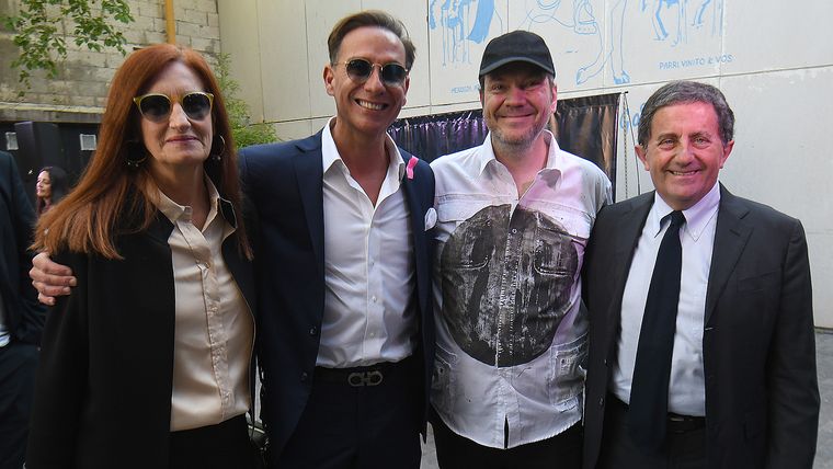 Teresa D'Agosto, Andrés Donadi, Federico croce y el cónsul de Italia en Mendoza Giuseppe D’Agosto. Teresa D'Agosto, Andrés Donadi, Federico croce y el cónsul de Italia en Mendoza Giuseppe D’Agosto.