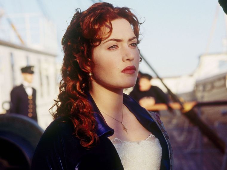 Kate Winslet conquistó a la audiencia con su impecable papel de Rose en Titanic.