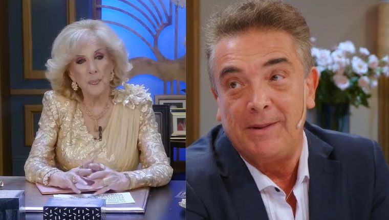 La diva fue con todo contra el actor. Foto: Capturas de pantalla/ El Trece