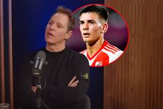 Jorge Brito, presidente de River, habló sobre la venta de Franco Mastantuono. Foto: captura Cenital y archivo.