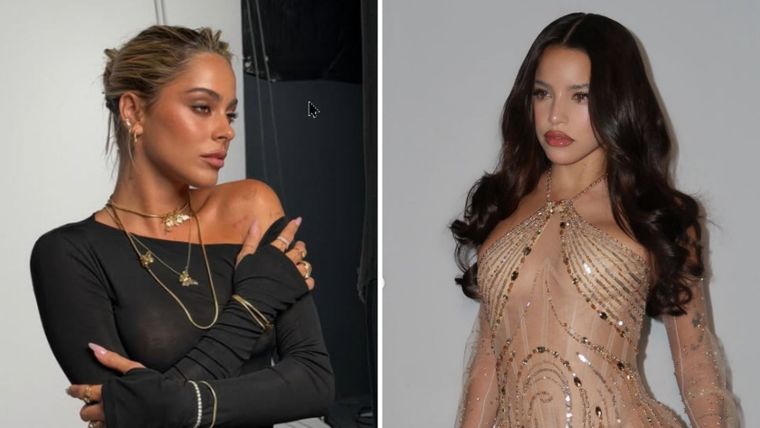 Tini Stoessel y Emilia Mernes: de la amistad y las colaboraciones al unfollow más polémico de la década. / Instagram @tinistoessel - @emiliamernes