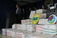 Los 376 kilos de droga incautados por la Policía de Puerto Rico. Foto: Fuerzas Unidas de Rápida Acción (FURA)
