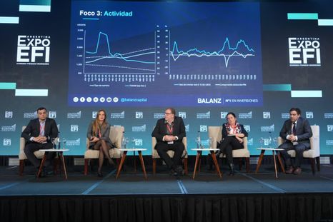Pilar Tavella, Directora de Research Macro & Estrategia en Balanz, en la Expo EFI 2026. Pilar Tavella, Directora de Research Macro & Estrategia en Balanz, en la Expo EFI 2026.