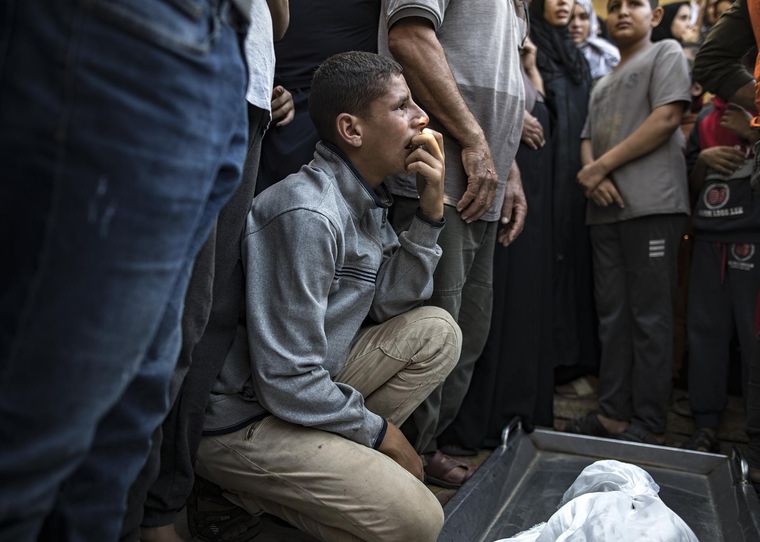 Gaza es ya escenario de una tragedia catastrófica. Foto: EFE