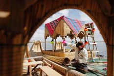 hermosas imagenes de las islas flotantes de los uros