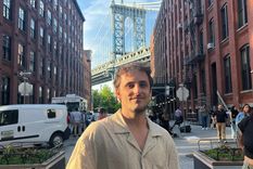 Tati Pereira Colombo regresa al país desde Nueva York.