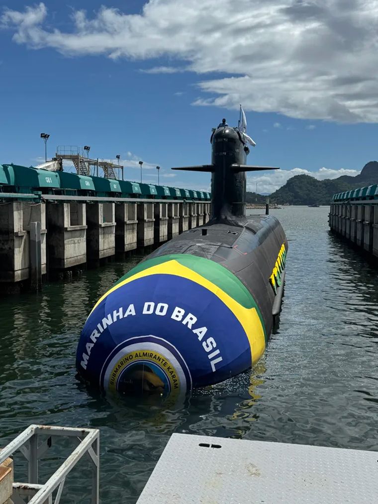 El Tonelero es el tercer submarino de ataque clase Riachuelo y refuerza la capacidad disuasiva de Brasil en el Atlántico Sur.