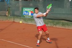 Bastías demostró gran nivel de tenis a lo largo del torneo. Foto: Juan Borsani/MDZ