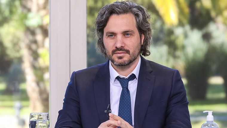 El jefe de gabinete, Santiago Cafiero.
