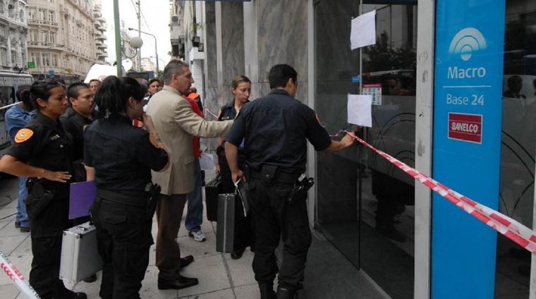 El robo del milenio Foto: Télam