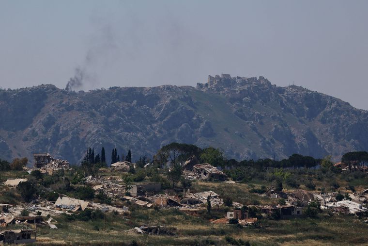 La cresta en la que se halla el castillo ha ofrecido un punto de observación estratégico sobre el río Litani durante cientos de años.