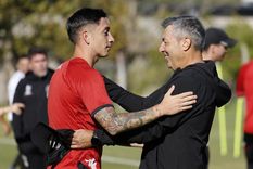 El mediocampista chileno es una pieza clave del equipo dirigido por Frank Darío Kudelka. Foto: Prensa Huracán El mediocampista chileno es una pieza clave del equipo dirigido por Frank Darío Kudelka. Foto: Prensa Huracán