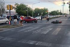 Los rodados que participaron del accidente. Foto: Gentileza Los rodados que participaron del accidente. Foto: Gentileza