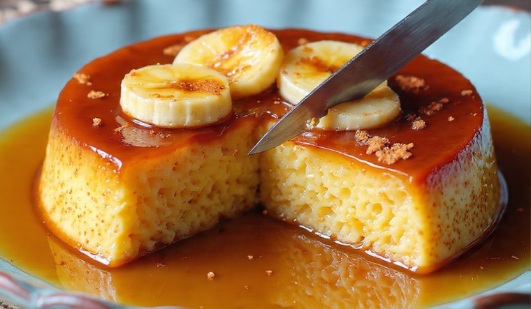 Postre de banana fácil y saludable Postre de banana fácil y saludable