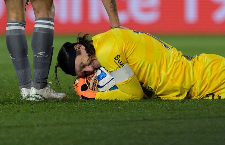 Cassio fue la gran figura de Corinthians Foto: Gentileza