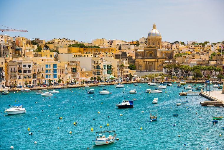 Malta es uno de los países de Europa más elegidos para retirarse Foto: Shutterstock