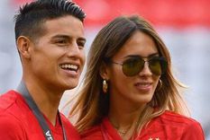 la novia de james rodriguez mostro la foto mas sexy en la banera