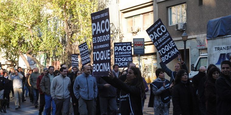 Los judiciales van al paro otra vez. Foto: Gentileza
