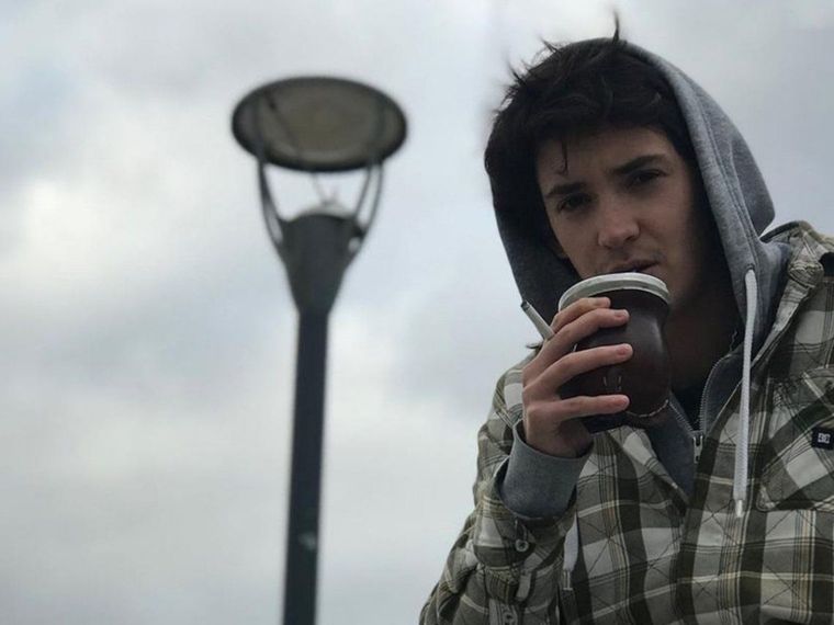 Felipe Di Francesco, el joven que terminó hospitalizado.