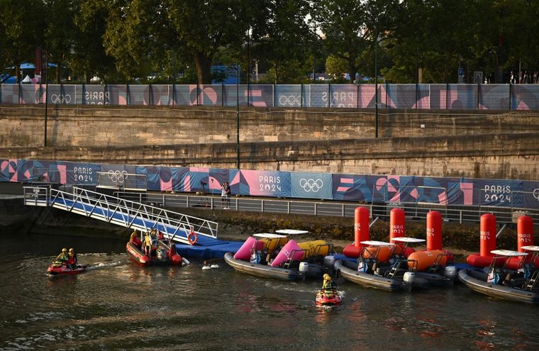 El triatlón se disputará mañana en París. Foto: EFE